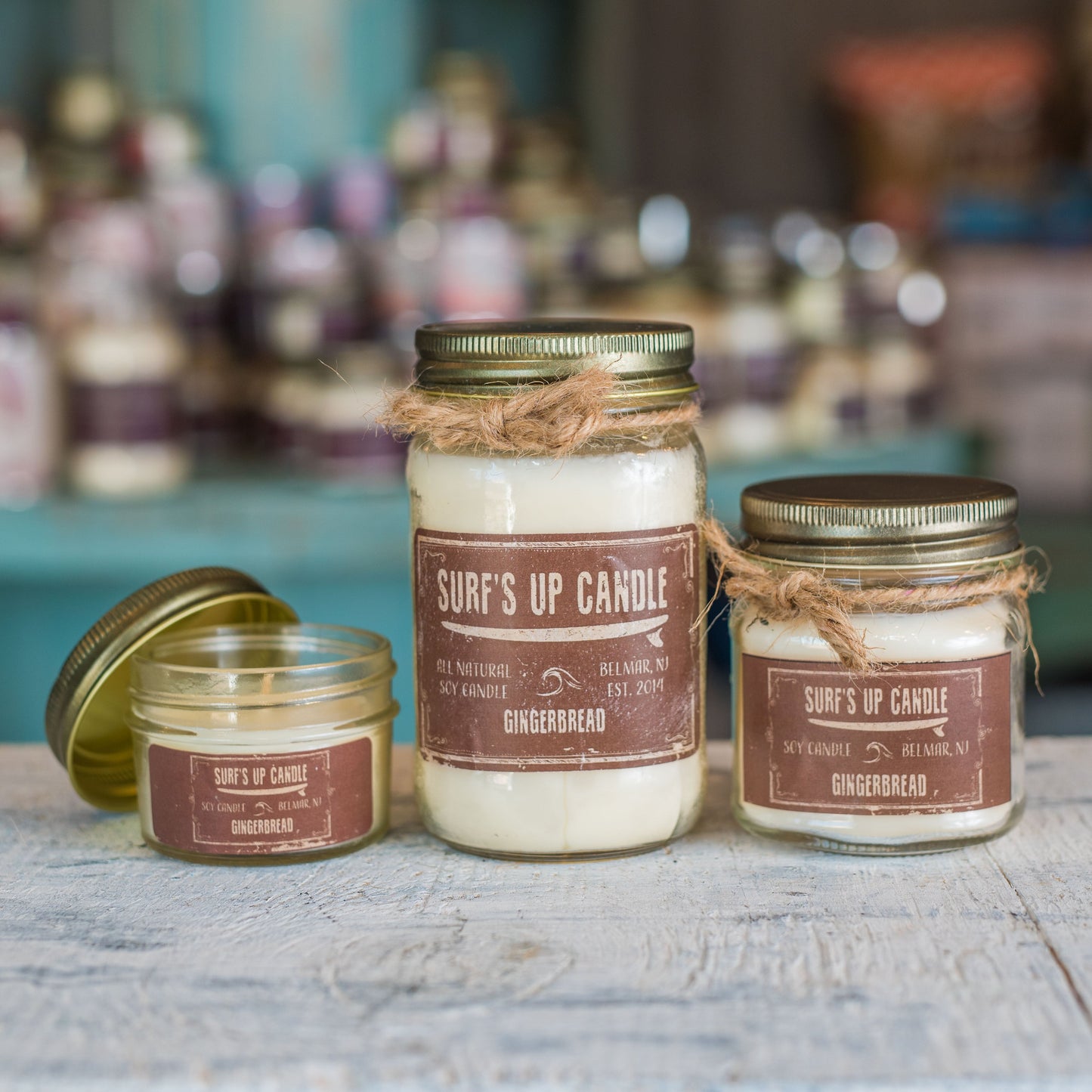 Gingerbread Mason Jar Candle - Original Collection