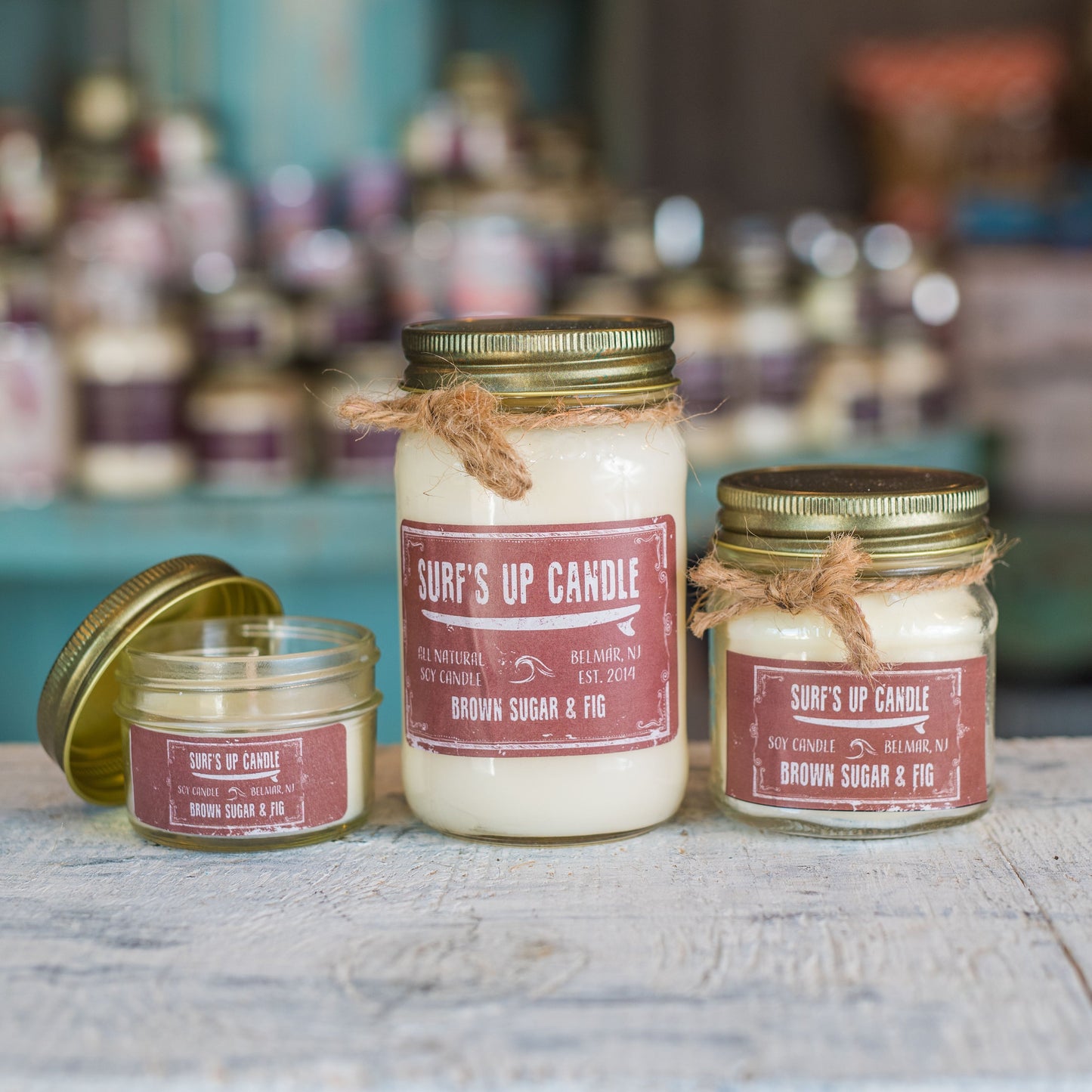 Brown Sugar & Fig Mason Jar Candle - Original Collection