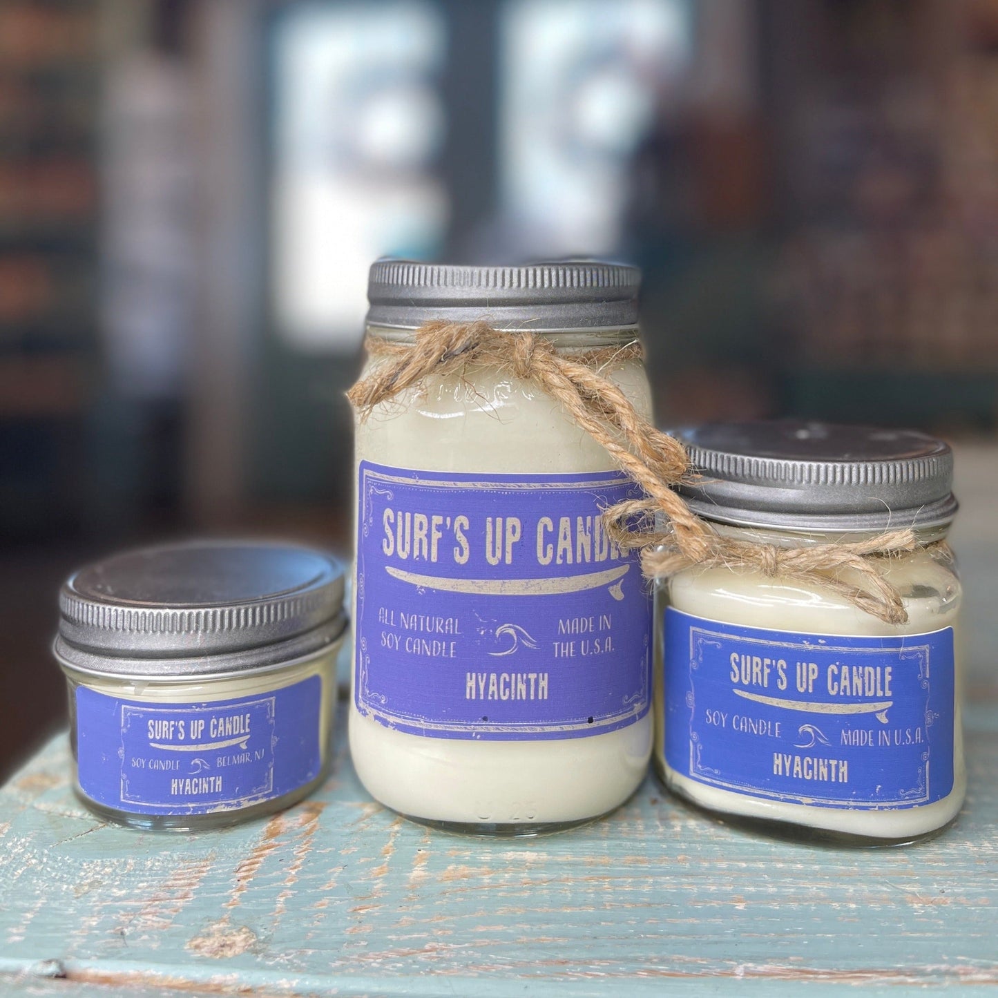 Hyacinth Mason Jar Candle - Original Collection