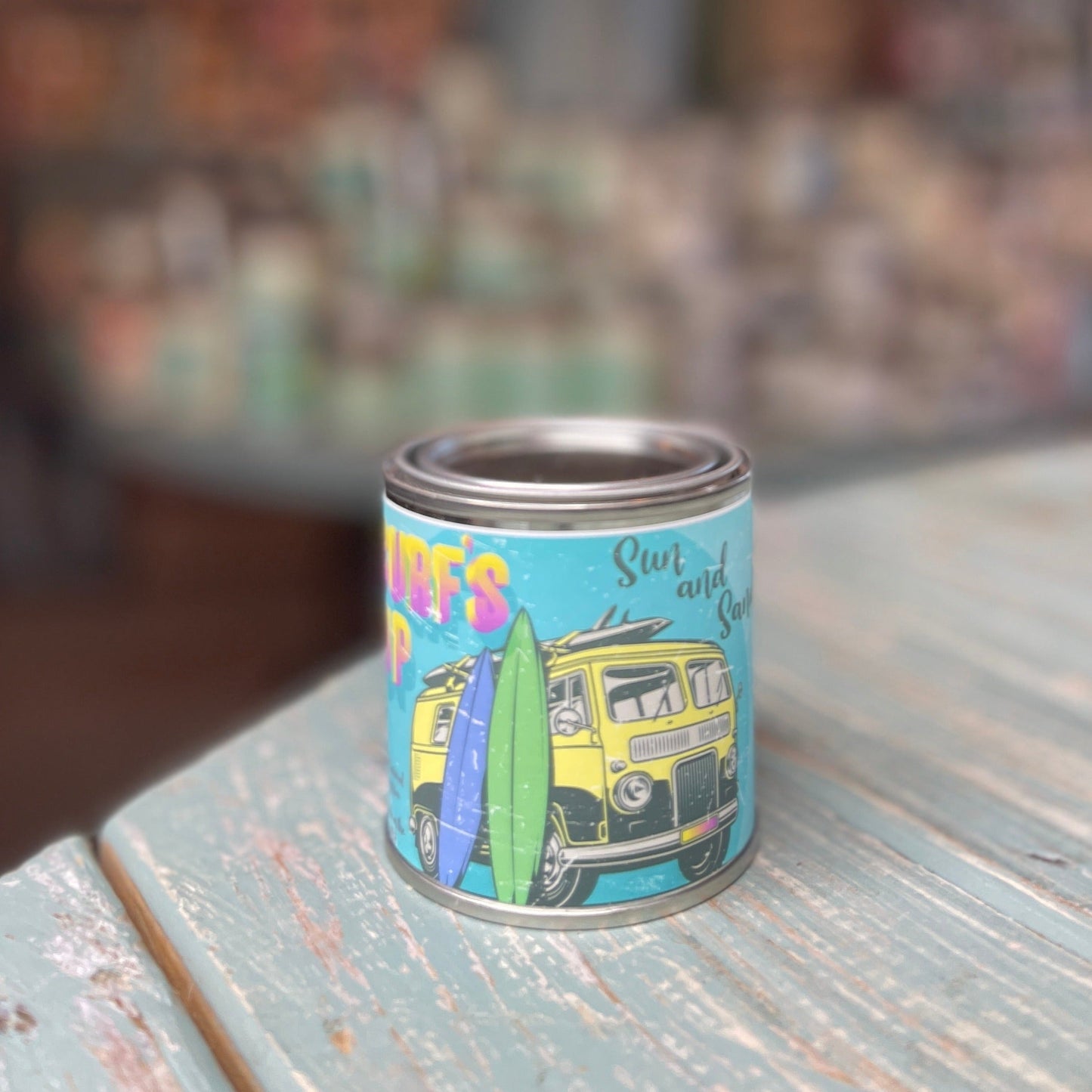 Sun and Sand Paint Can Candle - Vintage Collection