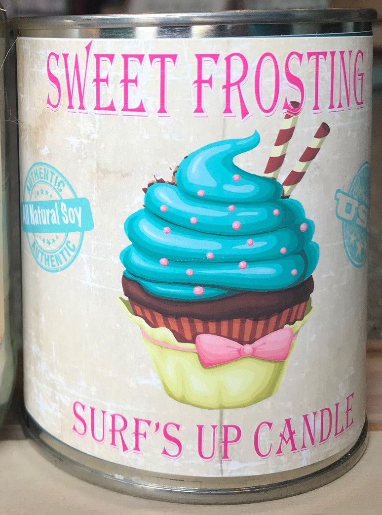 Sweet Frosting Paint Can Candle - Vintage Collection