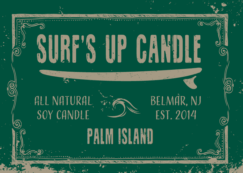 Palm Island Mason Jar Candle - Original Collection