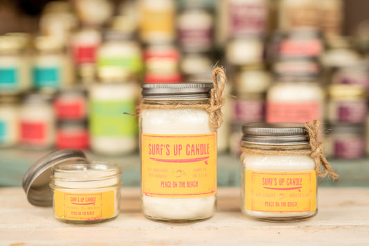 Peace On The Beach Mason Jar Candle - Original Collection