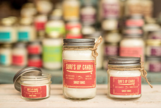 Sunset Dunes Mason Jar Candle - Original Collection