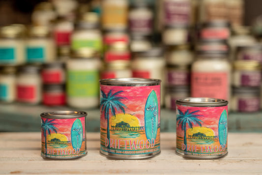 Driftwood Paint Can Candle - Vintage Collection