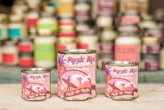 Purple Haze Paint Can Candle - Vintage Collection