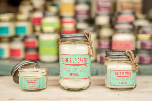 Retro Vibes Mason Jar Candle - Original Collection