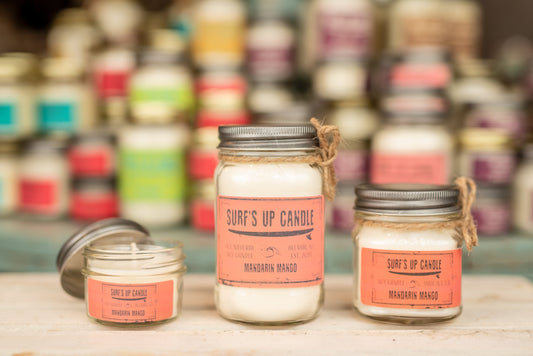 Mandarin Mango Mason Jar Candle - Original Collection