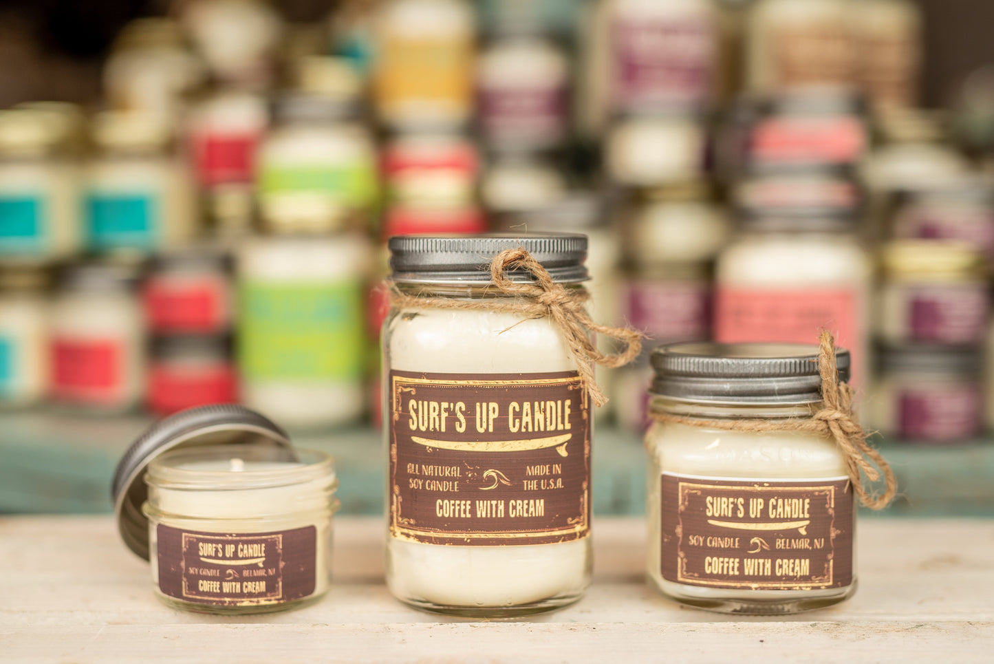 Coffee With Cream Mason Jar Candle - Original Collection