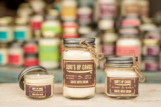 Coffee With Cream Mason Jar Candle - Original Collection
