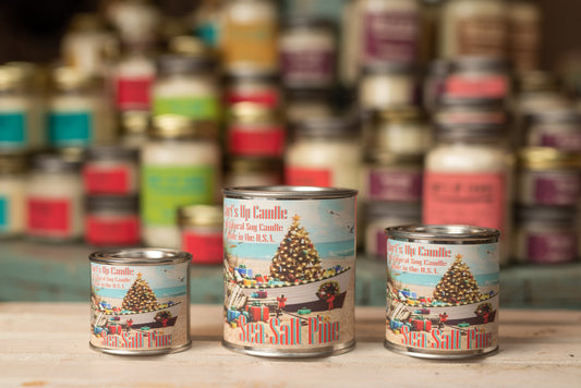Sea Salt Pine Paint Can Candle - Vintage Collection