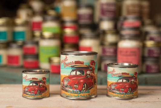 Sunset Dunes Paint Can Candle - Vintage Collection