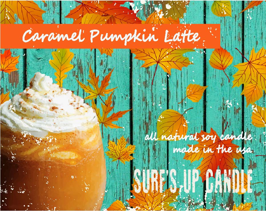 Caramel Pumpkin Latte Paint Can Candle - Vintage Collection