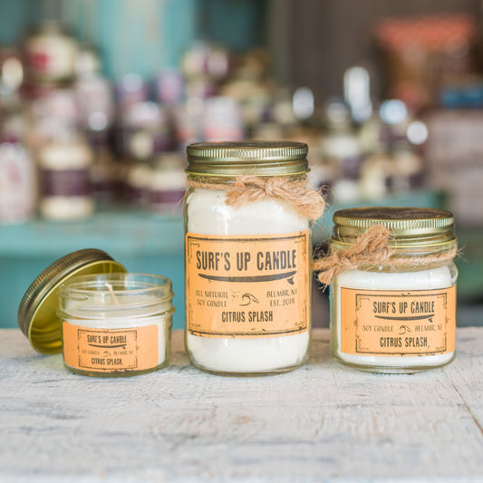 Citrus Splash Mason Jar Candle - Original Collection