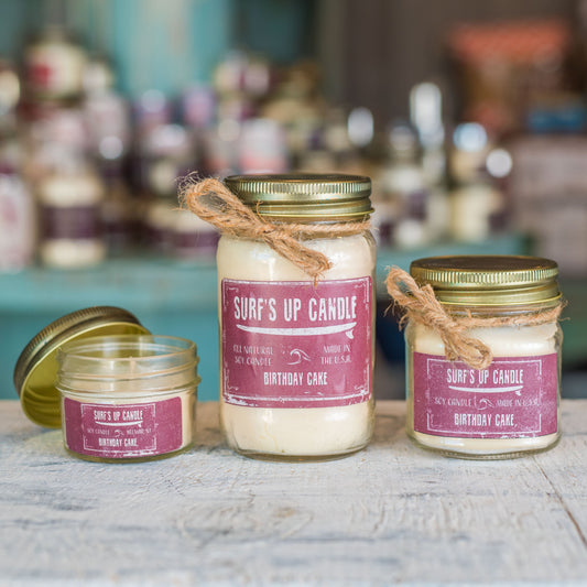 Birthday Cake Mason Jar Candle - Original Collection