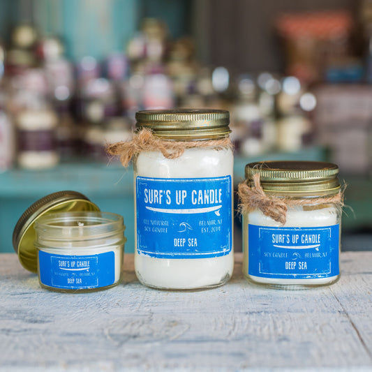 Deep Sea Mason Jar Candle - Original Collection