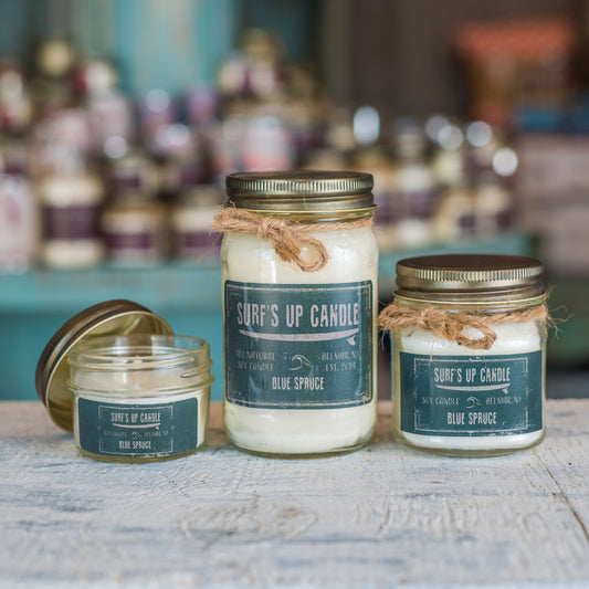 Blue Spruce Mason Jar Candle - Original Collection
