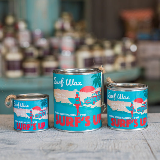 surf wax all natural soy candle