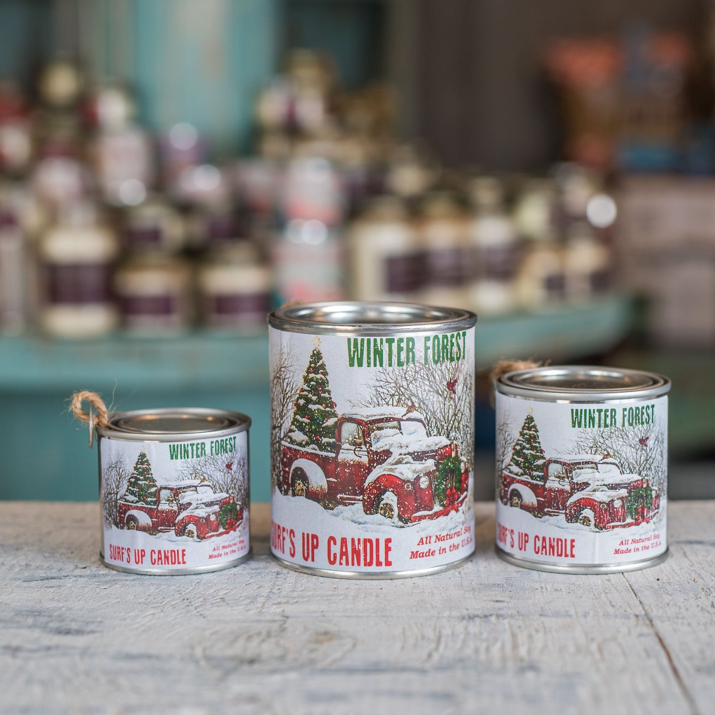 Winter Forest All Natural Soy Candle