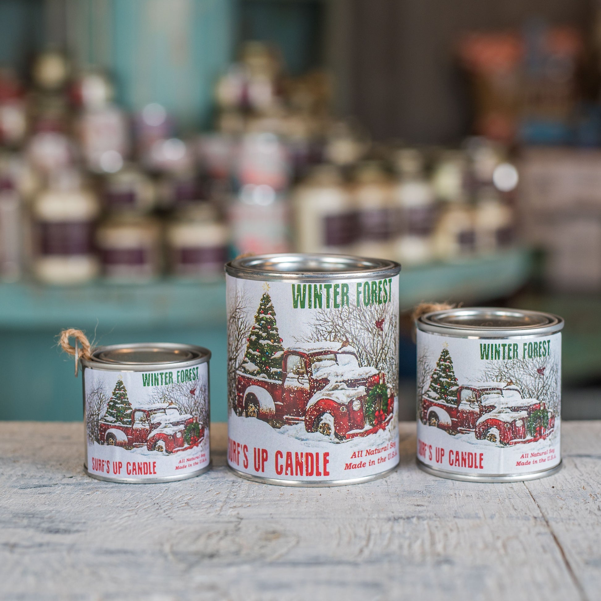 Winter Forest All Natural Soy Candle