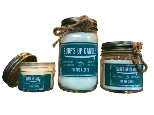 Fir & Cloves Mason Jar Candle - Original Collection