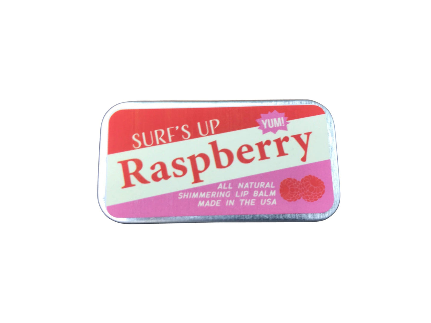 Raspberry Shimmering Lip Balm