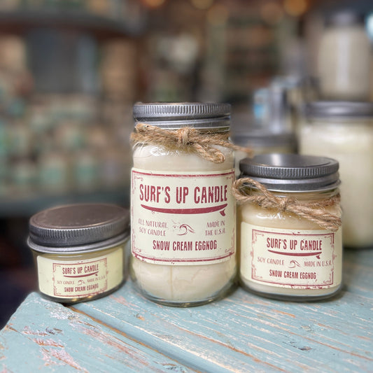 Snow Cream Eggnog Mason Jar - Original Collection