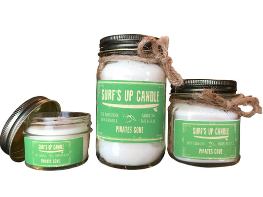 Pirates Cove Mason Jar Candle - Original Collection