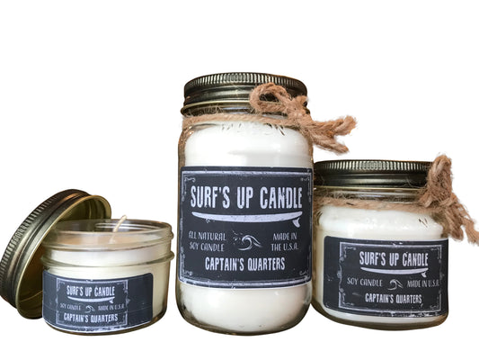 Captains Quarters Mason Jar Candle - Original Collection