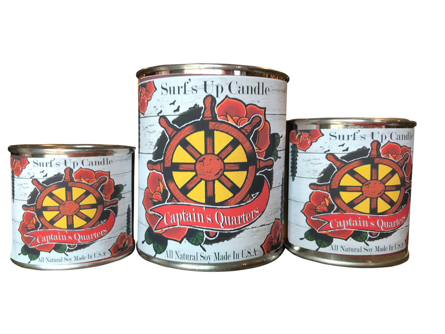 Captains Quarters Paint Can Candle - Vintage Collection