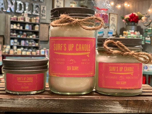 Sea Scape Mason Jar Candle - Original Collection