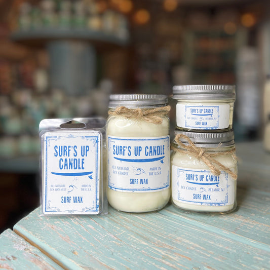 Surf Wax Mason Jar Candle - Original Collection