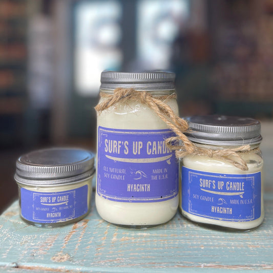 Hyacinth Mason Jar Candle - Original Collection