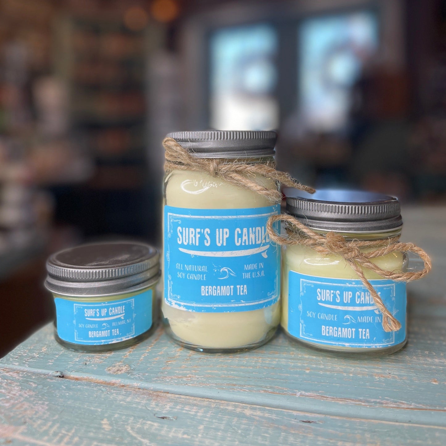 Bergamot Tea Mason Jar Candle - Original Collection