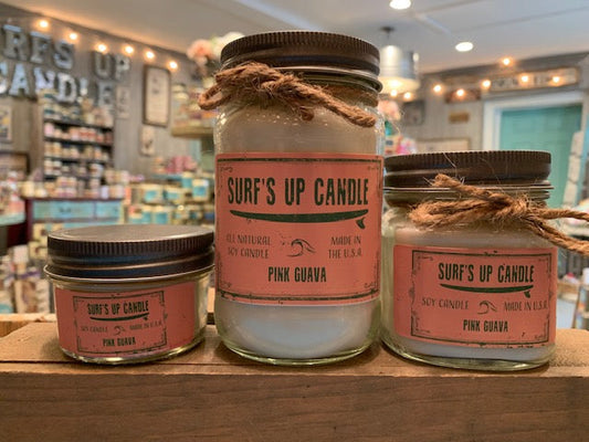 Pink Guava Mason Jar Candle - Original Collection