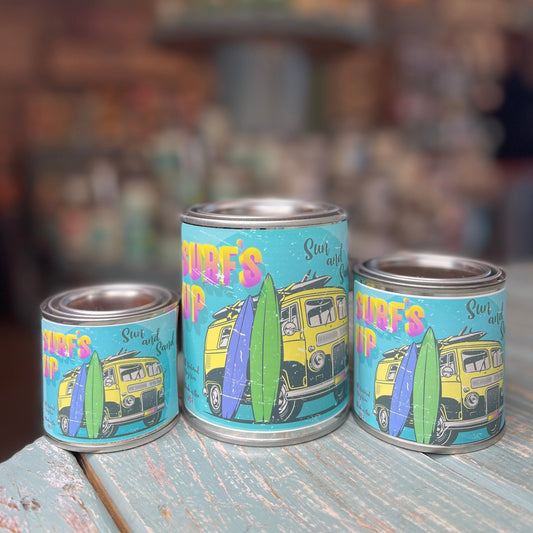 Sun and Sand Paint Can Candle - Vintage Collection