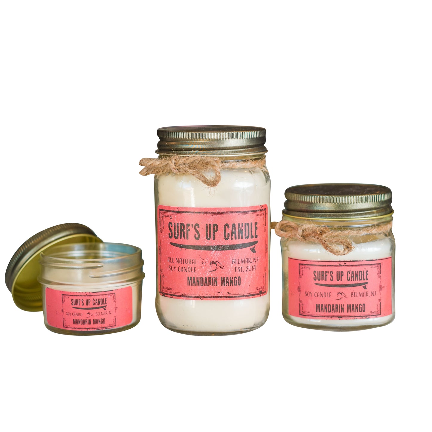 Mandarin Mango Mason Jar Candle - Original Collection