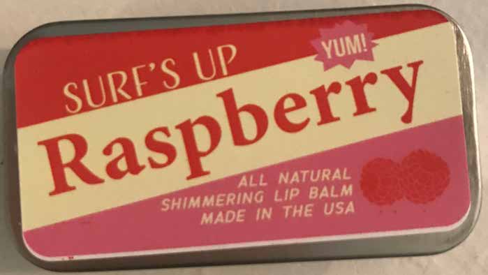 Raspberry Shimmering Lip Balm