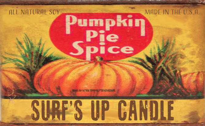 Pumpkin Pie Spice Paint Can Candle - Vintage Collection