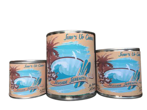 Seaside Serenity Paint Can Candle - Vintage Collection