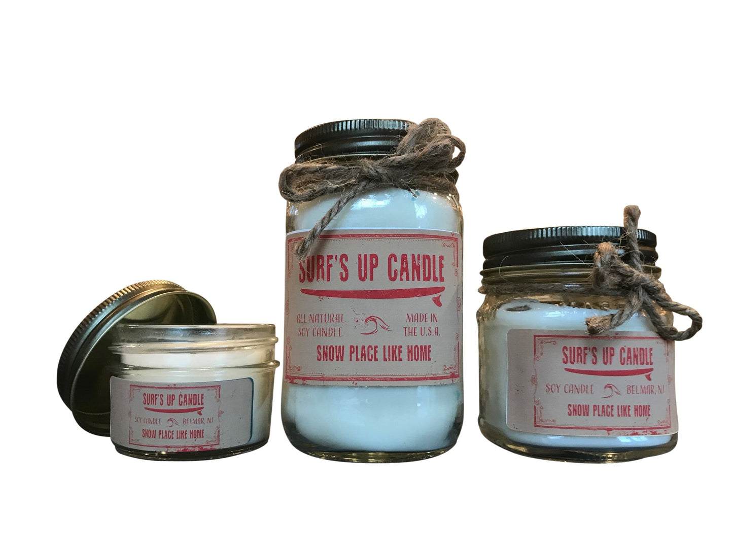 Snow Place Like Home Mason Jar Candle - Original Collection