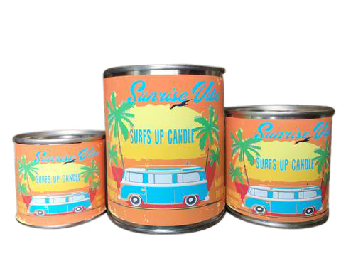 Sunrise Vibe Paint Can Candle - Vintage Collection