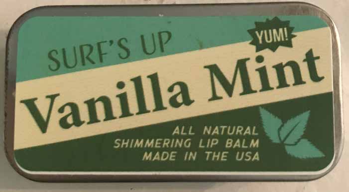 Vanilla Mint Shimmering Lip Balm