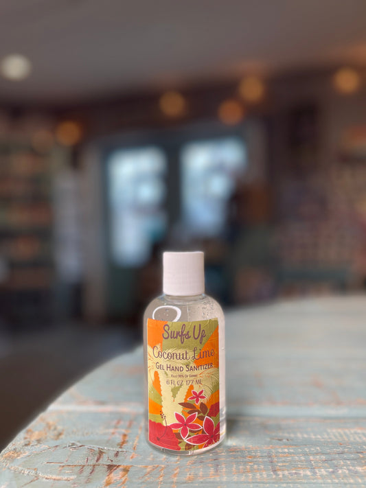 Coconut Lime Gel Hand Sanitizer 6 oz