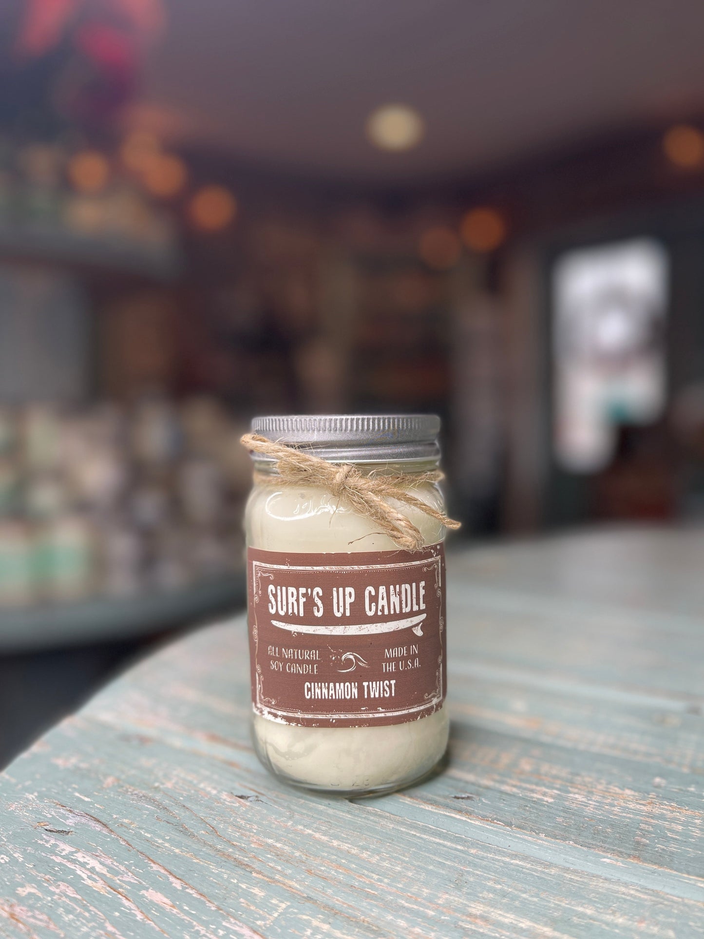 Cinnamon Twist Mason Jar Candle - Original Collection