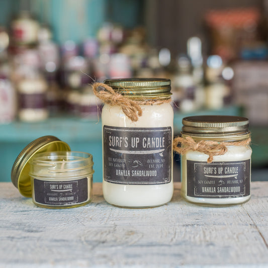 Vanilla Sandalwood All Natural Soy Candle